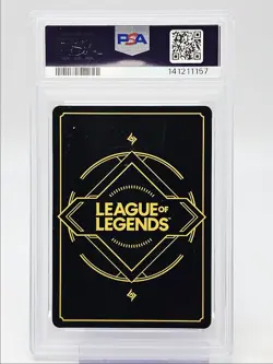LEE SIN 2025 LEAGUE OF LEGENDS RIFTBOUND OVERNUMBER PSA 10 Q1980 - Image 2