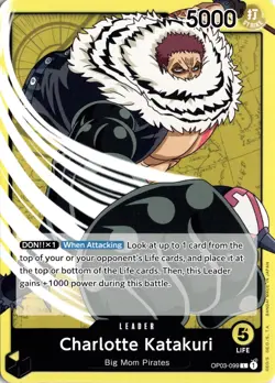 Charlotte Katakuri (099) L Pillars of Strength OP03-099 One Piece TCG - Image 1