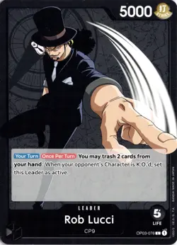 Rob Lucci (076) L Pillars of Strength OP03-076 One Piece TCG - Image 1