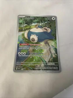 Pokemon TCG Snorlax 051 SV Scarlet & Violet 151 Promo Card Holo NM 1x - Image 2