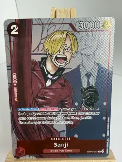 Sanji OP01-013 Alternate Art (25th Anniversary) - Image 1