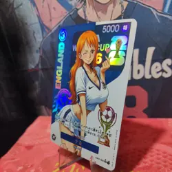 Namin England "Kane" Waifu Trading Card One Piece Custom FIFA 2026 - Image 2