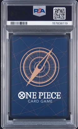 2023 ONE PIECE OP05-AWAKENING OF THE NEW ERA SPECIAL ALTERNATE ART NAMI PSA 8 - Image 2