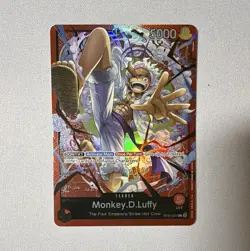 Bandai One Piece CCG Monkey D. Luffy ST21-001 Leader Alt Art Foil EN - Image 1