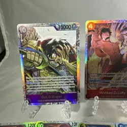 8x ONE PIECE OP13 OP16 SR Lot Monkey.D.Luffy Buggy Shanks Shiyru Gol.D.Roger ✈ - Image 2