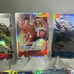 8x ONE PIECE OP13 OP16 SR Lot Monkey.D.Luffy Buggy Shanks Shiyru Gol.D.Roger ✈ - Image 3