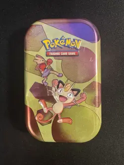 Pokemon TCG Scarlet & Violet 151 Mini Tin (Hitmonchan & Meowth) - SEALED - Image 1