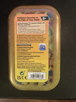 Pokemon TCG Scarlet & Violet 151 Mini Tin (Hitmonchan & Meowth) - SEALED - Image 2
