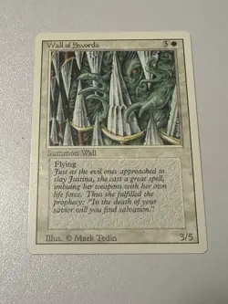 Wall of Swords, Revised Edition, Magic the Gathering MTG - Image 1