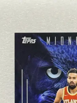 Topps Midnight 2025-26 Night Owls Trae Young Insert #NO-9 Atlanta Hawks - Image 3