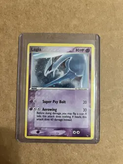 Lugia 2/17 POP Series 5 Holo Pokemon Card - Light Played - Image 1