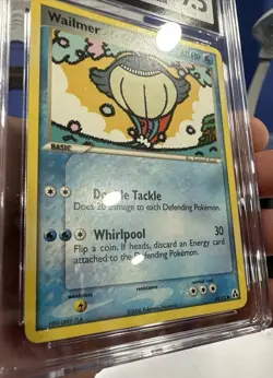 Pokemon Wailmer EX Legend Maker (2006) CGC 9.5 Mint + 69/92 2006 - Image 3