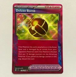 The Pokemon Company Deluxe Bomb 134/142 Sv07 Stellar Crown Holo Ace SPEC Rare EN - Image 1