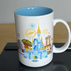 Walt Disney World Discover The Magic Coffee Mug Cup Magic & Animal Kingdom Epcot - Image 1