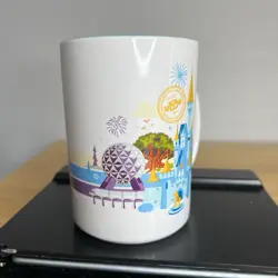 Walt Disney World Discover The Magic Coffee Mug Cup Magic & Animal Kingdom Epcot - Image 3