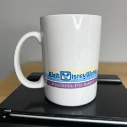 Walt Disney World Discover The Magic Coffee Mug Cup Magic & Animal Kingdom Epcot - Image 5