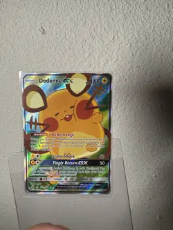 2019 Dedenne GX 195a/214 Alternate Art Promos Holo Great Condition Pokemon TCG - Image 1