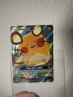 2019 Dedenne GX 195a/214 Alternate Art Promos Holo Great Condition Pokemon TCG - Image 2