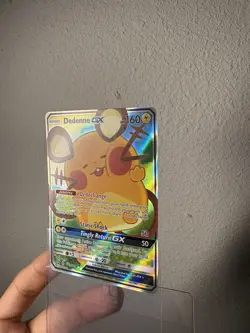 2019 Dedenne GX 195a/214 Alternate Art Promos Holo Great Condition Pokemon TCG - Image 3