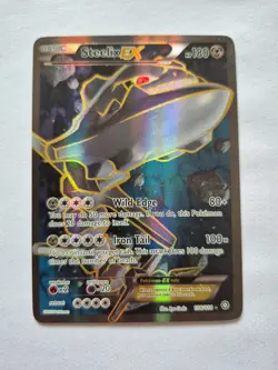 Steelix EX 108/114 Full Art Ultra Rare Steam Siege Pokemon Card - Image 1