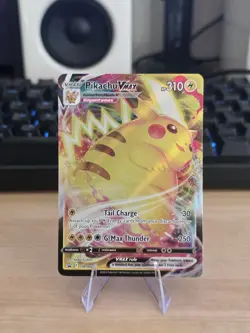 Pokemon SWSH: Sword & Shield Promo Cards SWSH286 Pikachu VMAX - Image 1