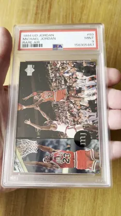 1994 Upper Deck Rare Air Michael Jordan #89 PSA 9 MINT Menendez Brothers LOW POP - Image 2