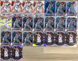 (23) Card Lot 2025 Bowman Chrome Sapphire JJ Wetherholt Refractor, Mojo, Base - Image 1