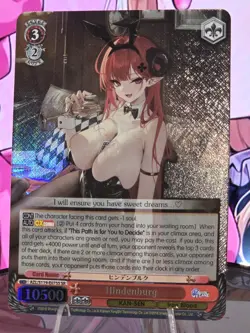 Weiss Schwarz Azur Lane Hidenburg SR (English) - Image 5