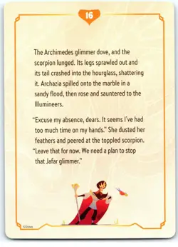 #16 Lore Story Insert/Art Card 2025 Disney Lorcana Reign of Jafar - Image 1