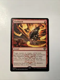 Flashback Regular Secrets Of Strixhaven MTG NM N 0115 - Image 1