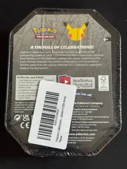 Pokemon TCG 25th Anniversary Celebrations Tin Dark Sylveon V NEW Factory Sealed - Image 2