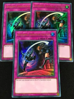 Yugioh Different Dimensional Ground DUDE-EN045 1ST Ultra x3 (NM) - Image 1
