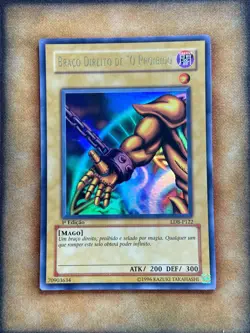 Yugioh Right Arm of the Forbidden One LDB-P122 Ultra Rare 1st Ed PORTUGUESE NM - Image 1
