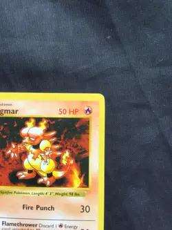 Pokemon Cards: Base Set 1st Edition Uncommon: Magmar 36/102 - Image 3