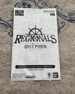 Regional Participation Pack 2026 Vol. 1 - One Piece TCG New Sealed - Image 1
