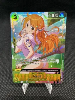 Nami ST29-008 Character Starter Deck 29 Egghead EN Foil alt Bandai One Piece CCG - Image 1