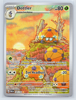 Dottler 184/182 - Pokemon Paradox Rift Illustration Rare Card NM - Image 1