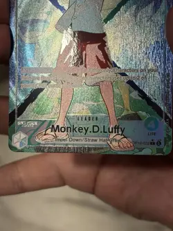 Bandai One Piece Card Game Monkey D. Luffy Leader OP16-022 Alt Art Holo 5000 - Image 5