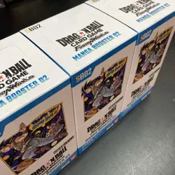 Bandai Dragon Ball Super Card Game Fusion World Manga Booster 02 SB02 3BOX japan - Image 2