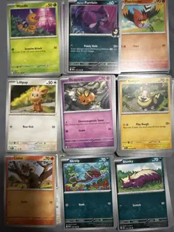 1000 Pokemon Card Bulk Lot Common Uncommon (no basic energies) - Image 1