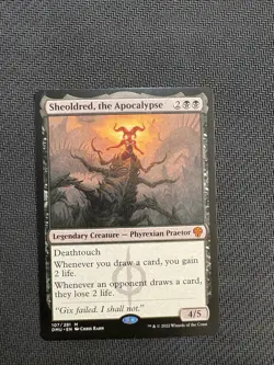 MTG Magic the Gathering Sheoldred, the Apocalypse Dominaria United Card - Image 1