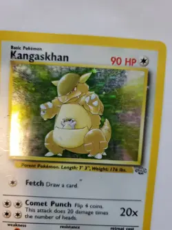 Kangaskhan Jungle Set Holo Pokemon Card Base Fossil WOTC - Image 4