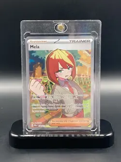 Mela 140/131 Full Art Ultra Rare Prismatic Evolutions Pokemon Card NM - Image 1