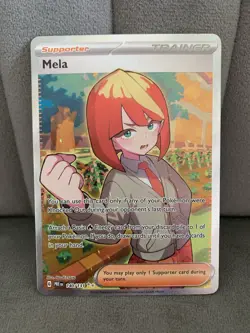 Mela 140/131 Full Art Ultra Rare Prismatic Evolutions Pokemon Card NM - Image 2