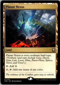 Planar Nexus 132 Rare Commander: Modern Horizons 3 Magic: The Gathering NM - Image 1