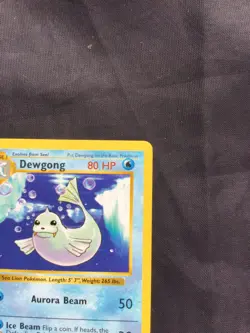 Pokemon Cards: Base Set 1st Edition Uncommon: Dewgong 25/102 - Image 3