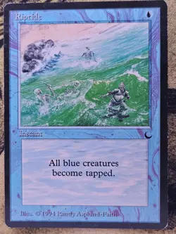 Riptide Common The Dark Magic: The Gathering Moderately Played - Image 1