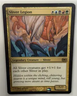 Sliver Legion Rare Future Sight Magic the Gathering MTG Legendary Creature - Image 1