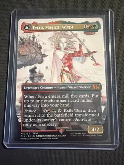 Terra, Magical Adept (Borderless) #0323 Final Fantasy Regular Mythic - NM/M 🔥 - Image 1