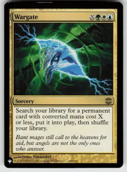 Wargate 129 Rare The List Reprints Magic: The Gathering Near Mint - Image 1